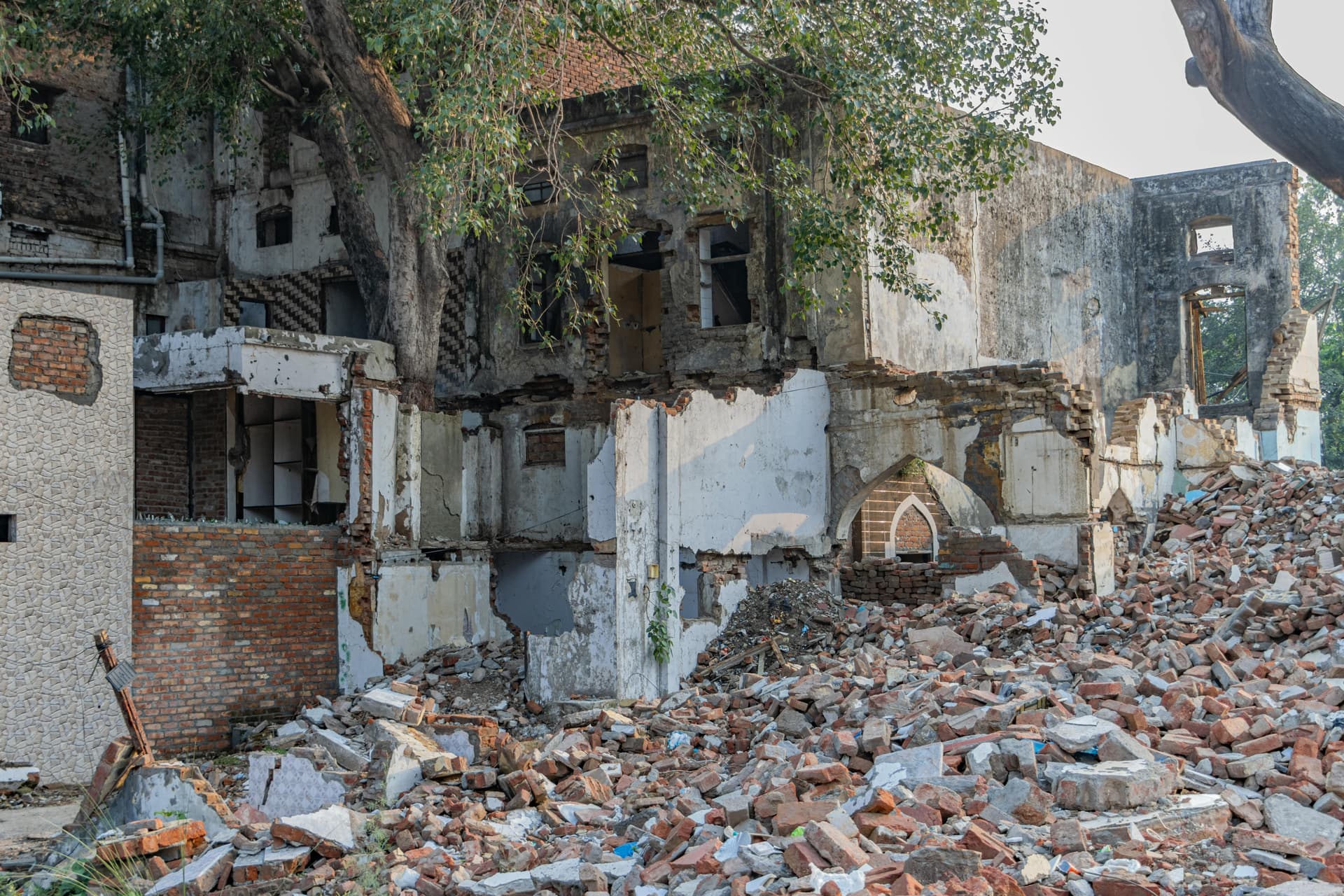 Lakhs worth building material but suddenly after demolition It becomes waste. - Product Image