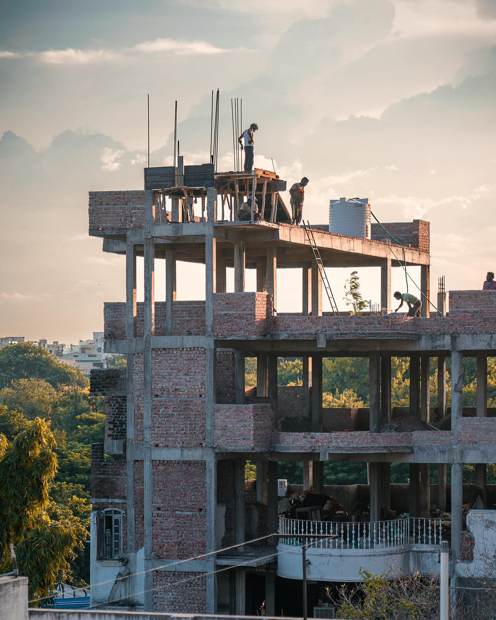 A skyscraper in the city takes 6 months. A small house in rural India takes the same. Something is wrong. - Product Image